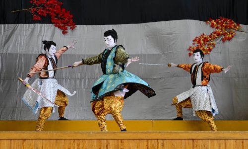 2024年船踊り「紅葉狩り」鬼女(更科姫)を倒した平維茂たち